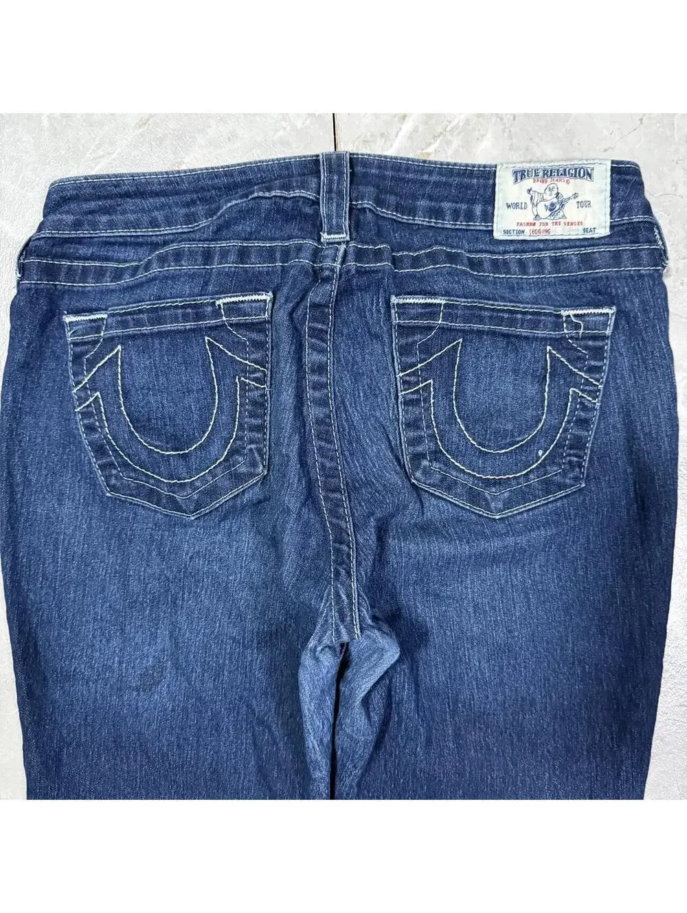 True Religion Made in USA Dark Wash Skinny Jeans Size 31